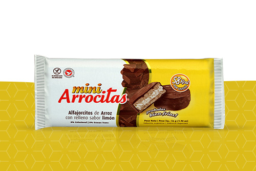 Arrocitas Sin Sal Cuadradas Galletas de Arroz