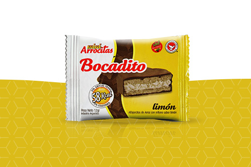 Arrocitas Originales Cuadradas Galletas de Arroz